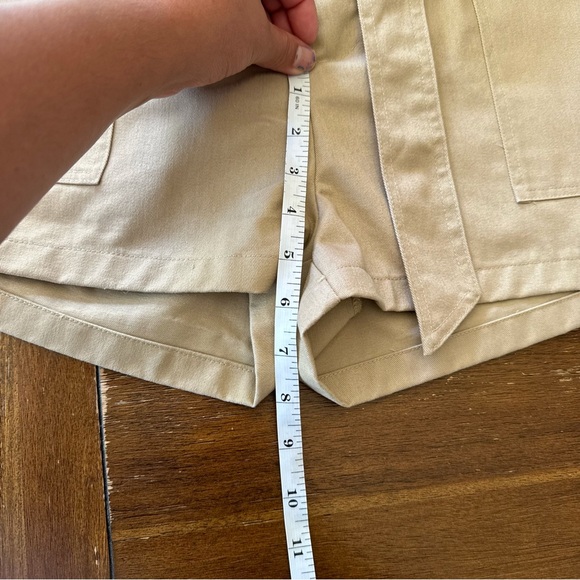 STEVE MADDEN SEASIDE‎ CINCH SHORT   KAHKI WOMEN’S SIZE SMALL - Picture 10 of 14
